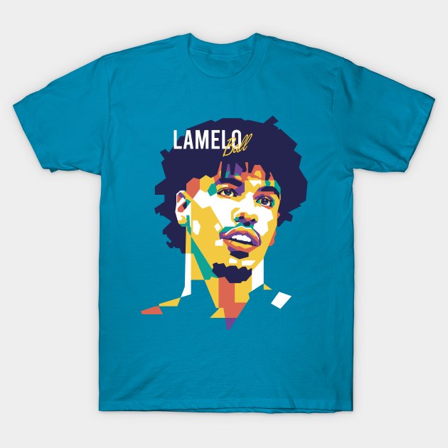 LaMelo Ball on WPAP Style T-Shirt by pentaShop